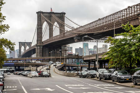 Brooklyn bridgeの写真素材