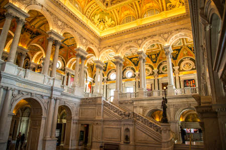 A view of the interior of the breakersのeditorial素材