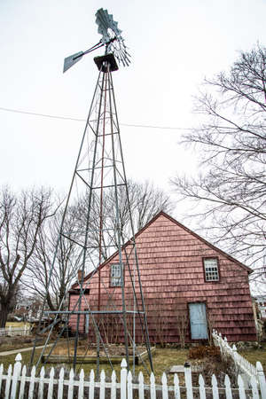 Windmill in the farm