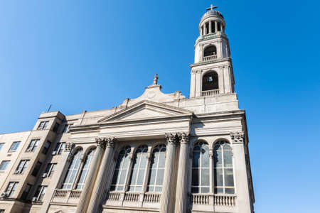 Historic building in downtown San Francisco, California, United States.の写真素材