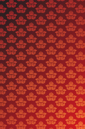Vector red and gold glamour wallpaperのイラスト素材