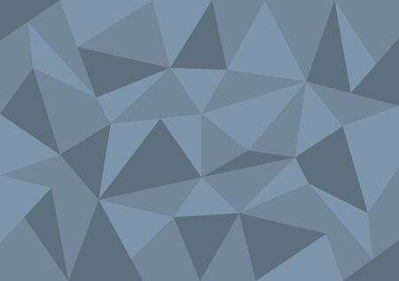 Simple blue triangle background のイラスト素材