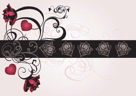 Illustration of a decorative backgroundのイラスト素材