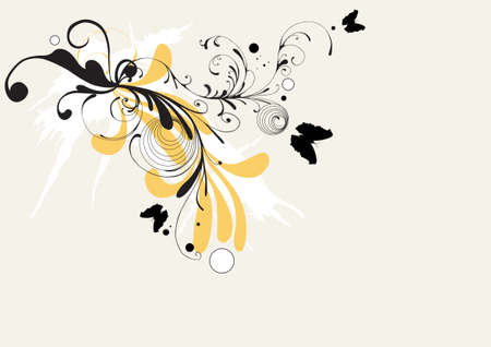 Illustration of a decorative backgroundのイラスト素材