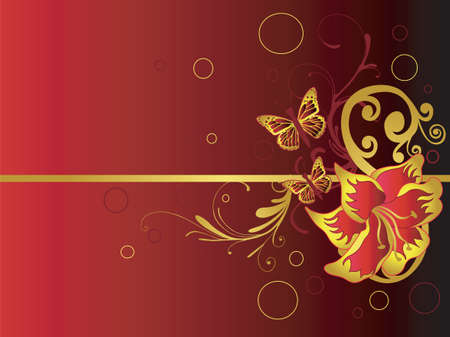 Illustration of a decorative backgroundのイラスト素材