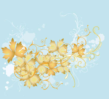 Illustration of a decorative backgroundのイラスト素材