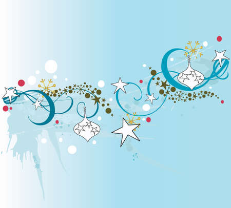 Illustration of a Christmas backgroundのイラスト素材