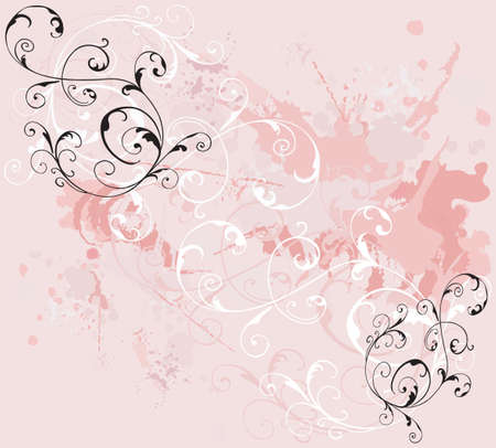 Illustration of a decorative backgroundのイラスト素材