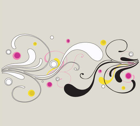 Illustration of a decorative backgroundのイラスト素材