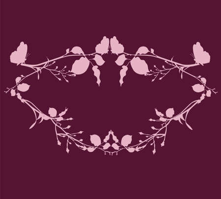 Illustration of a decorative frameのイラスト素材