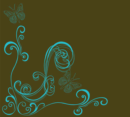 Illustration of a decorative backgroundのイラスト素材