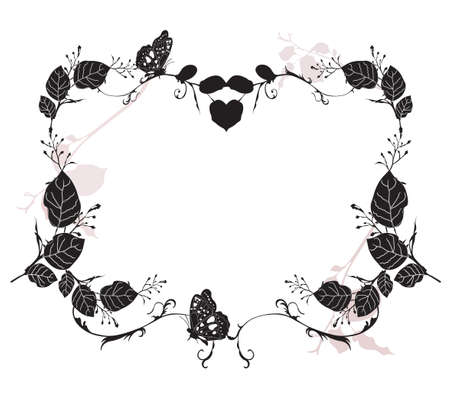 Illustration of a decorative frameのイラスト素材