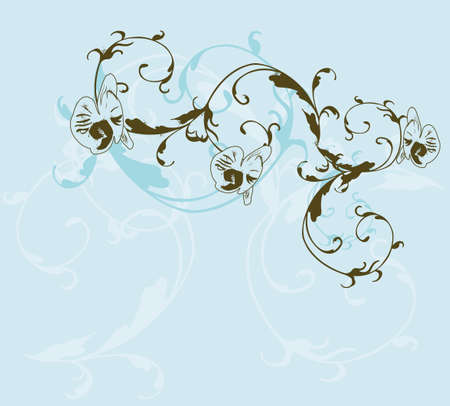 Illustration of a decorative backgroundのイラスト素材