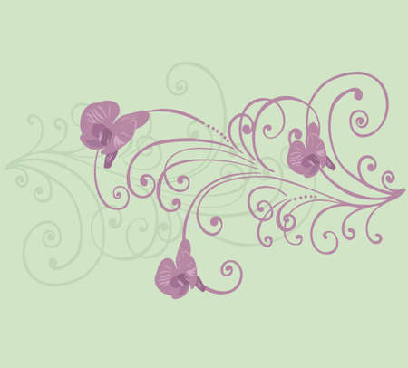 Illustration of a decorative backgroundのイラスト素材