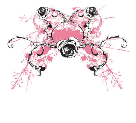 Illustration of a grungy backgroundのイラスト素材