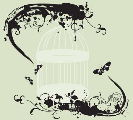 Illustration of a grungy backgroundのイラスト素材