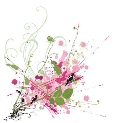 Illustration of a grungy backgroundのイラスト素材