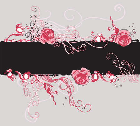 Illustration of a decorative backgroundのイラスト素材