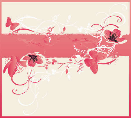 Illustration of a decorative backgroundのイラスト素材