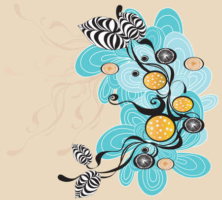 Illustration of an abstract backgroundのイラスト素材