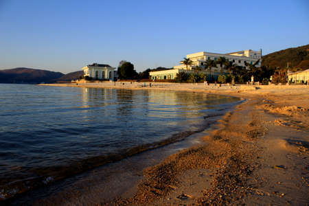 Fuxian hotel on the beachのeditorial素材
