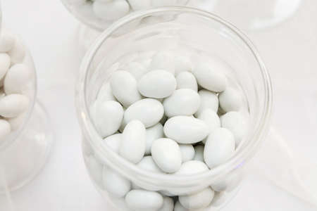 white candy for a weddingの写真素材