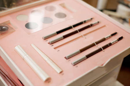 A colorful make-up kitの写真素材