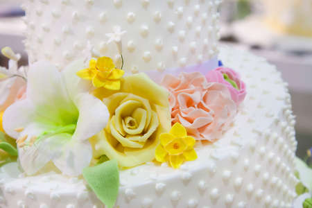 exposure many cakes for the wedding