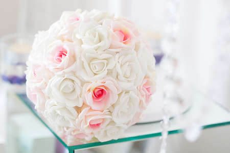 detail decor for a party or wedding receptionの写真素材