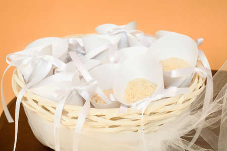 wedding confettiの写真素材