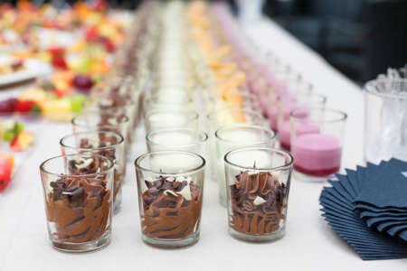 variety Appetizers and finger foodの写真素材