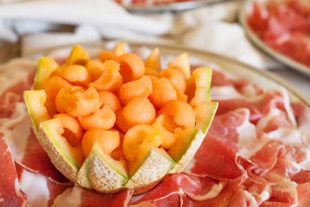 Meat Appetizers and finger foodの写真素材