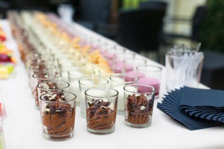 variety Appetizers and finger foodの写真素材