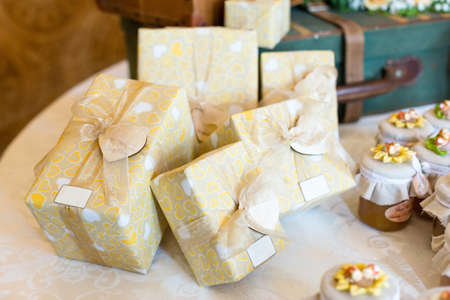 wedding gifts for guestの写真素材