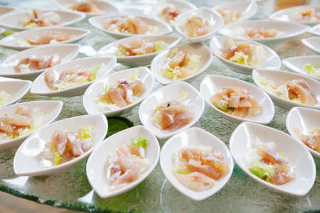variety Appetizers and finger food