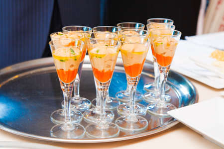 variety Appetizers and finger food