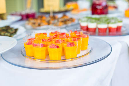 variety Appetizers and finger foodの写真素材