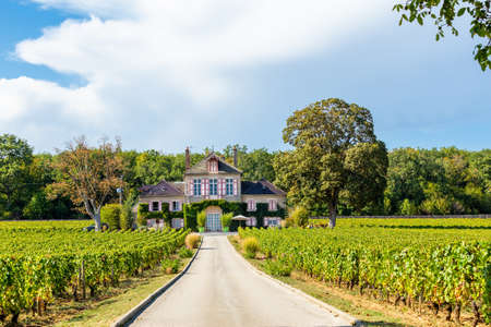 18 September 2019. View of Domaine d'Ardhuy in Burgundy, France.のeditorial素材