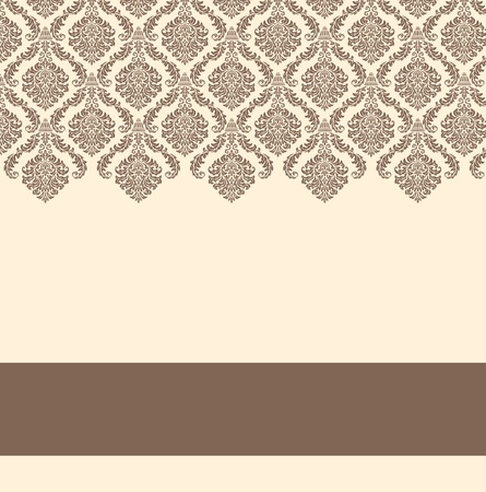 Simple template for wedding invitation, anniversary card or birthday cardのイラスト素材