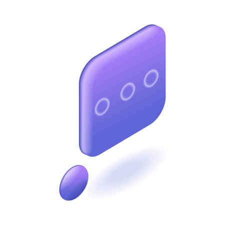 Trending 3D Isometric, cartoon illustration. Vector icons Speech bubble for text. Chat message, social media chatting, notification conceptのイラスト素材