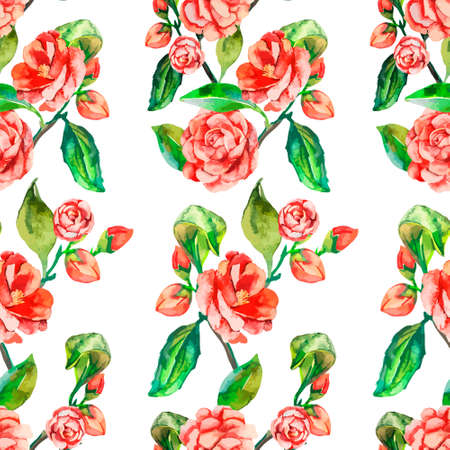 Art watercolor pattern for your design . Vector.のイラスト素材