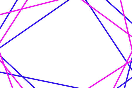Random multicolored lines isolated on a white background. Desktop or presentation screensavers