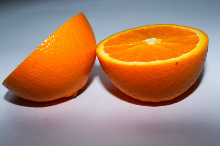 Orange juicy oranges isolated on a white background. healthy eating. Delicious fruits. Tasty citrus