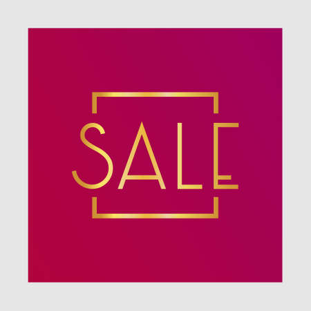 sale banner vector illustrationのイラスト素材