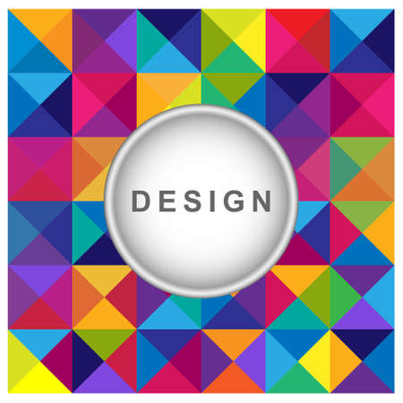 Colorful polygonal backgroud