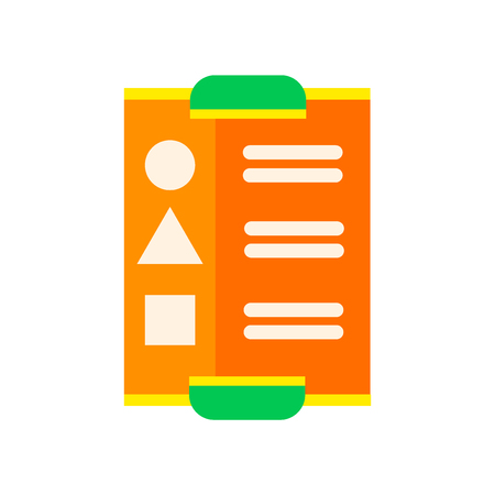 Menu icon vector isolated on white background for your web and mobile app design, Menu logo conceptのイラスト素材