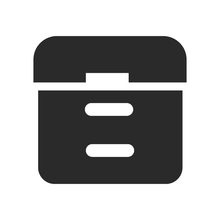 Archive icon vector isolated on white background for your web and mobile app design, Archive logo conceptのイラスト素材