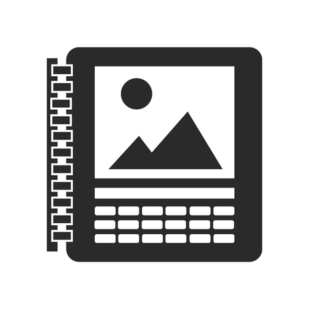 Calendar icon vector isolated on white background for your web and mobile app design, Calendar logo conceptのイラスト素材