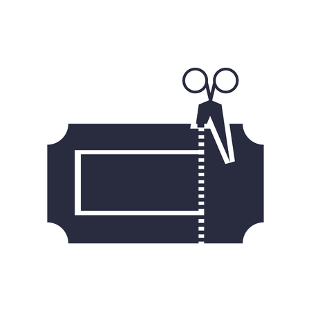 Coupon icon vector isolated on white background for your web and mobile app design, Coupon logo conceptのイラスト素材