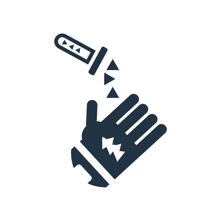 Substance icon vector isolated on white background, Substance transparent signのイラスト素材